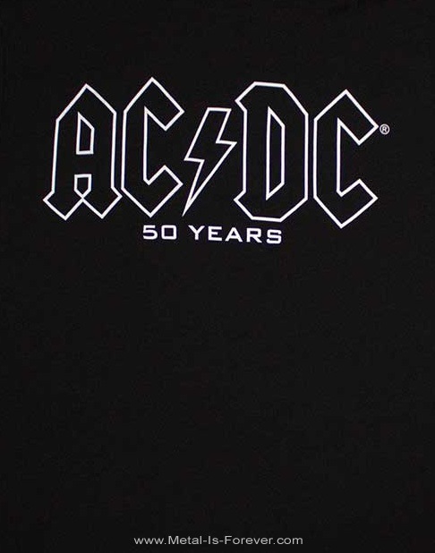 AC/DC (ǥ) Logo History ֥ҥȥ꡼ 50ǯǰԥ