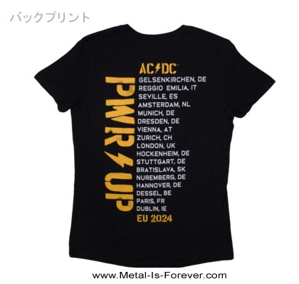 AC/DC (ǥ) Angus Triangle PWR-UP ֥󥬥ȥ饤󥰥롦ѥåס 2024ǯ衼åѡĥ ǥԥ