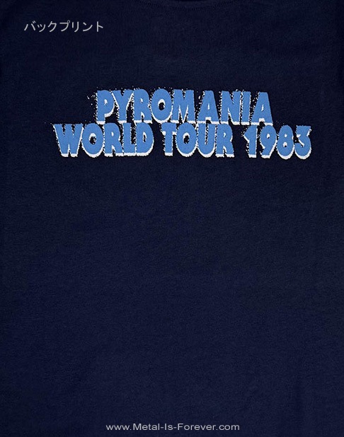 DEF LEPPARD (�ǥա���ѡ���) Pyromania World Tour 1983 �ֱ�Υ������åȡ����ɡ��ĥ�����1983�� ��ǥ����� �����åץȥå� �ԥ���ġʥͥ��ӡ����֥롼��