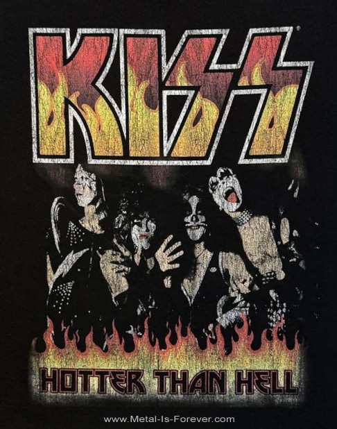 KISS (���å�) Hotter Than Hell�֥ۥå��������󡦥إ�/�Ϲ��Τ����ӡ� T�����