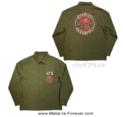 AVENGED SEVENFOLD (�������󥸥ɡ�������ե������) Death Bat Emblem �ʥǥ��Хåȡ�����֥���Ĺµ�������ġʥ��꡼���