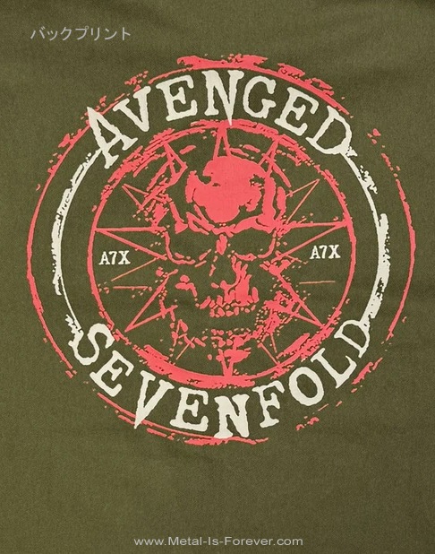 AVENGED SEVENFOLD (�������󥸥ɡ�������ե������) Death Bat Emblem �ʥǥ��Хåȡ�����֥���Ĺµ�������ġʥ��꡼���