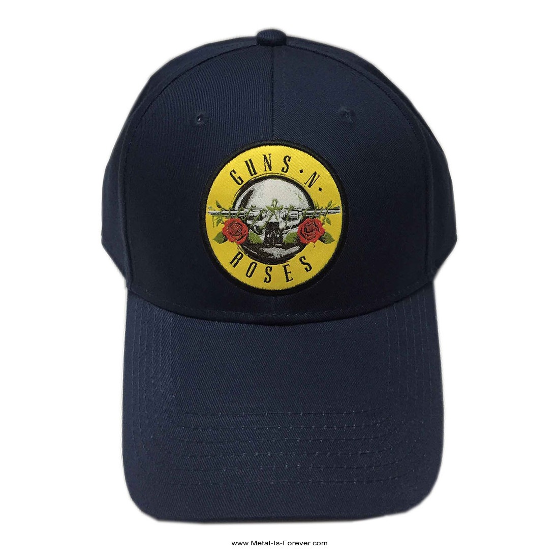 GUNS N' ROSES -���󥺡�����ɡ���������- CIRCLE LOGO �֥������롦������ �١����ܡ��륭��åסʥͥ��ӡ����֥롼��