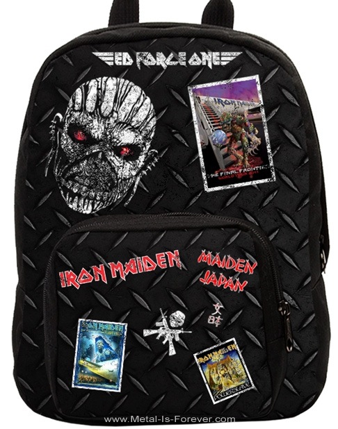 IRON MAIDEN (�������󡦥ᥤ�ǥ�) ED FORCE ONE�֥��ɡ��ե����������� �ߥˡ��Хå��ѥå�