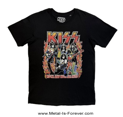KISS (���å�) Rock and Roll All Nite�֥��å��󡦥����롦�����롦�ʥ��ȡ� T�����