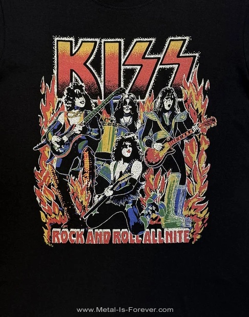 KISS (���å�) Rock and Roll All Nite�֥��å��󡦥����롦�����롦�ʥ��ȡ� T�����