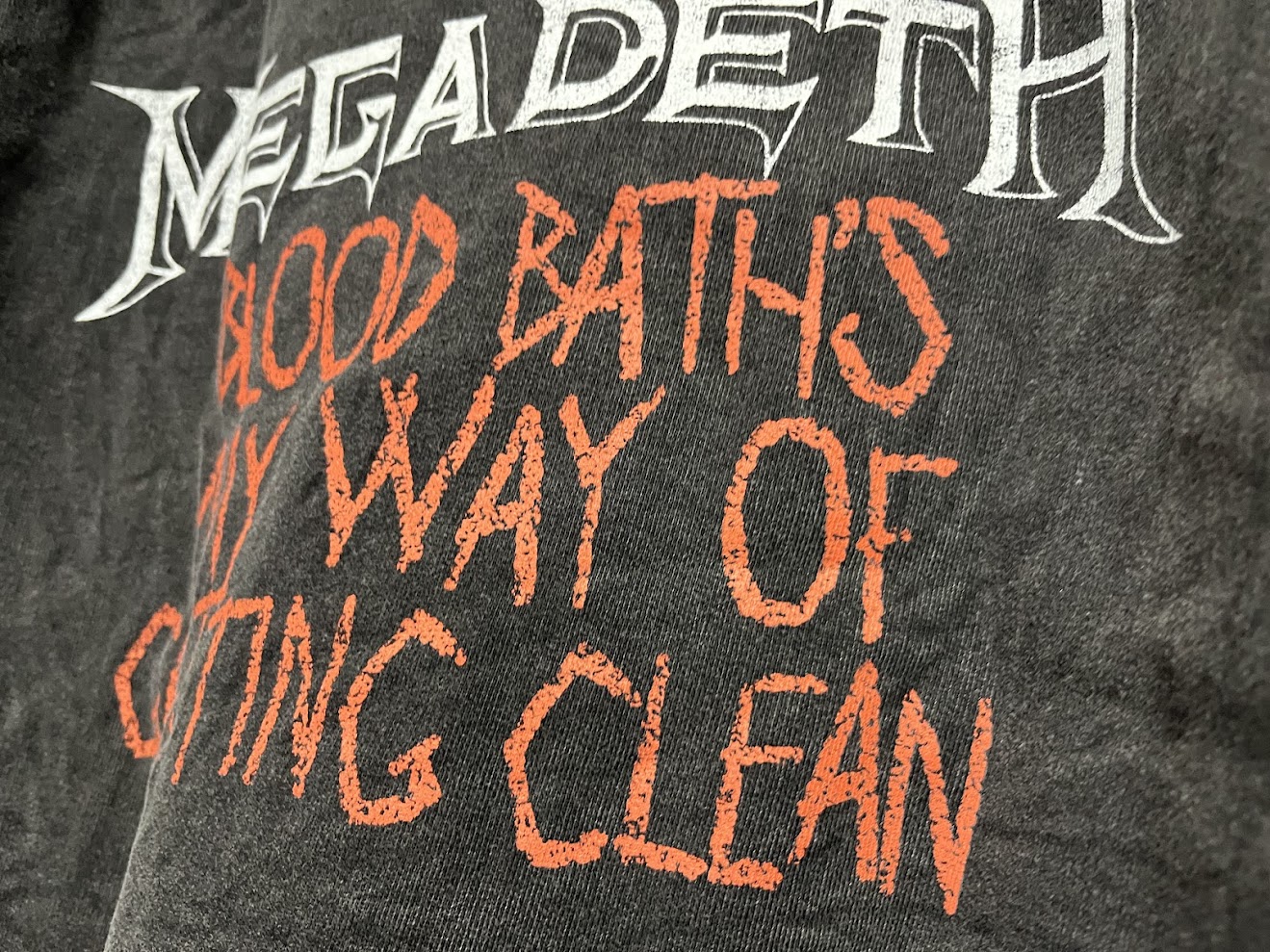 �ں߸ˤ����MEGADETH (�ᥬ�ǥ�) Black Friday �֥֥�å����ե饤�ǥ��� ���ȡ��󡦥����å��� �ѡ������ʥ��㥳���롦���졼��S������