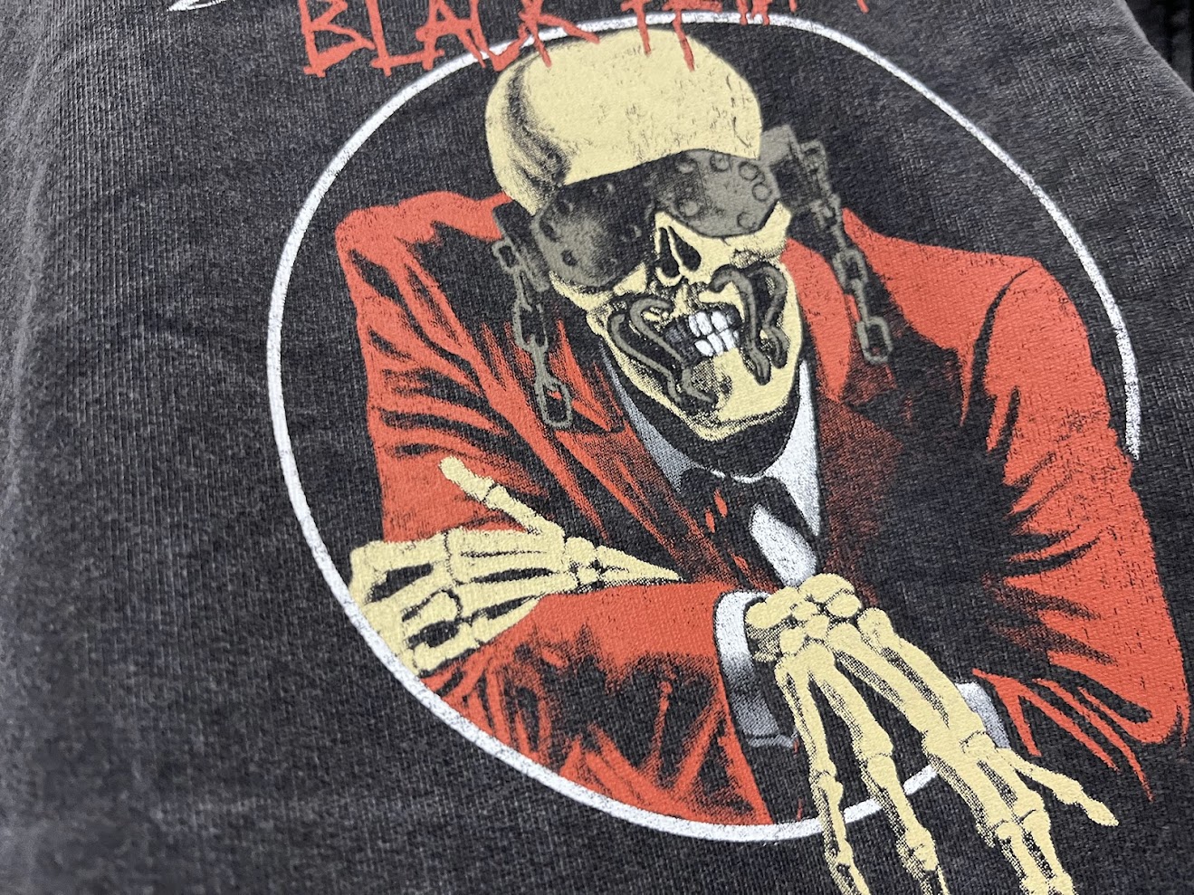 �ں߸ˤ����MEGADETH (�ᥬ�ǥ�) Black Friday �֥֥�å����ե饤�ǥ��� ���ȡ��󡦥����å��� �ѡ������ʥ��㥳���롦���졼��S������