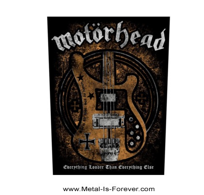MOTORHEAD (�⡼�����إå�) Lemmy's Bass �֥�ߡ������١����� �Хå��ѥå�