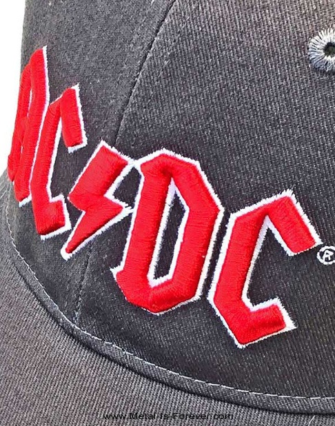 AC/DC (�����������ǥ�������) Red Logo �֥�åɡ������� �١����ܡ��륭��åסʥ��졼/����