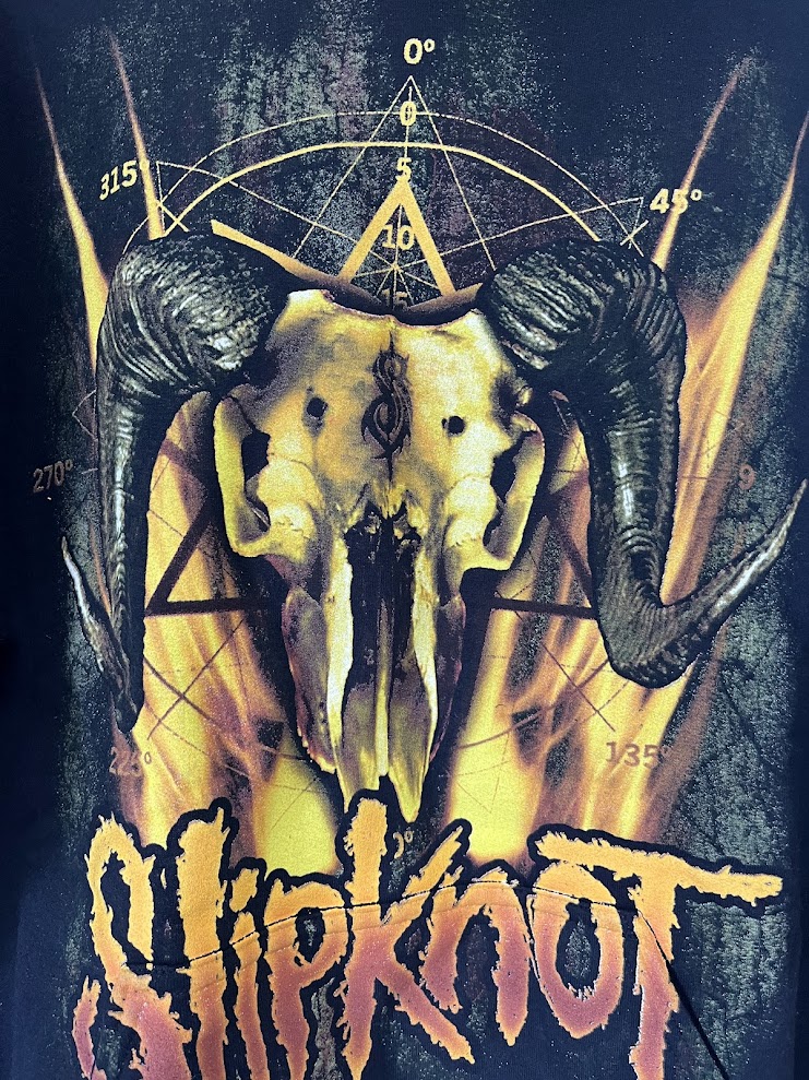 �ں߸ˤ����SLIPKNOT (����åץΥå�) CATTLE SKULL �֥���ȥ롦������� �ѡ����� L������