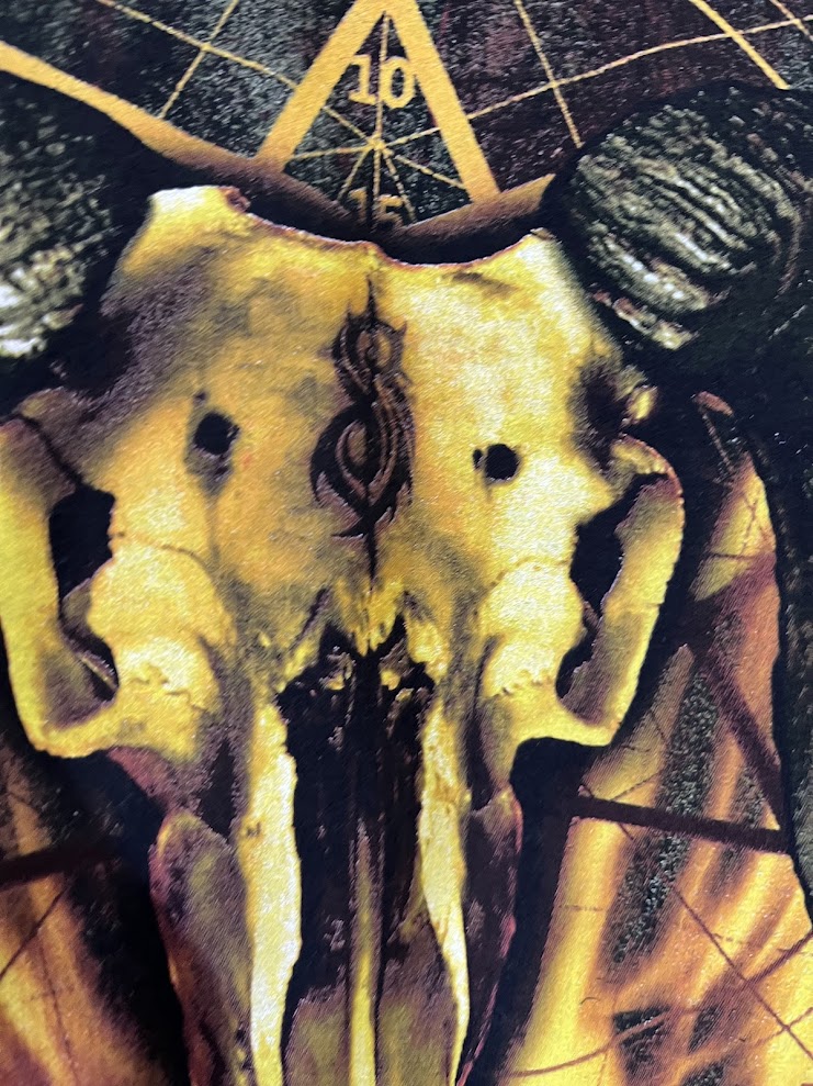 �ں߸ˤ����SLIPKNOT (����åץΥå�) CATTLE SKULL �֥���ȥ롦������� �ѡ����� L������