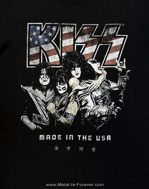 KISS (���å�) Made In The USA �֥ᥤ�ɡ����󡦥���USA��  T�����