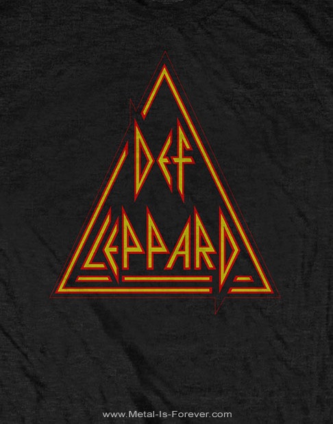 DEF LEPPARD (�ǥա���ѡ���) CLASSIC TRIANGLE �֥��饷�å����ȥ饤���󥰥�� �ԥ����
