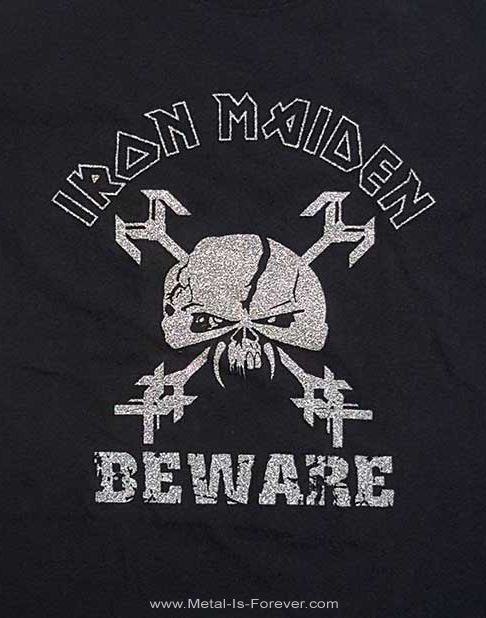 IRON MAIDEN (�������󡦥ᥤ�ǥ�) Beware �֥ӡ��������� ����å��� ���å�T�����