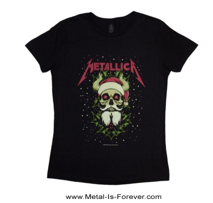 METALLICA (�᥿�ꥫ) Santa Horns �֥��󥿡��ۡ��󥺡� ��ǥ�����T�����