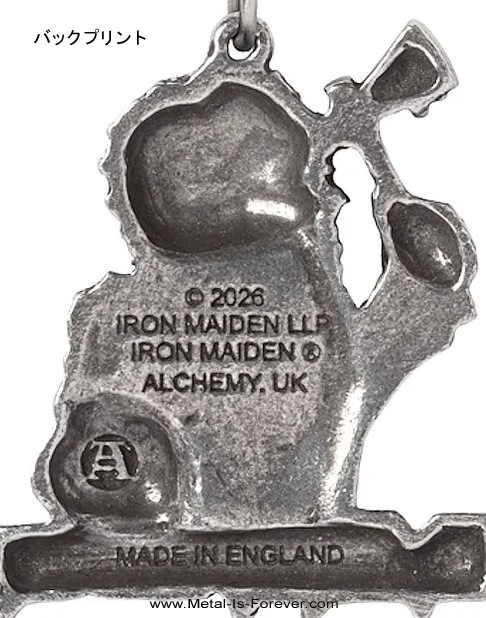 ��ͽ���ʡ� IRON MAIDEN �ʥ�������ᥤ�ǥ�� RUN FOR YOUR LIVES �ͥå��쥹