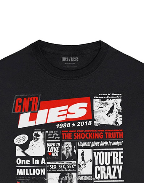 GUNS N' ROSES -���󥺡�����ɡ���������- GN'R LIES��GN'R�饤���� 30��ǯ��ǰ Ĺµ�ԥ����