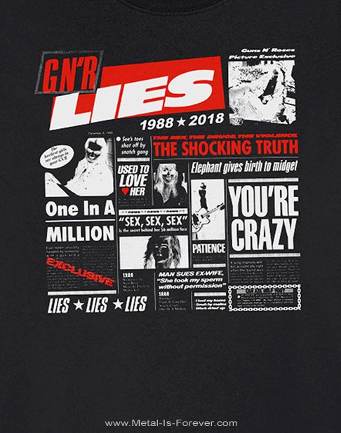 GUNS N' ROSES -���󥺡�����ɡ���������- GN'R LIES��GN'R�饤���� 30��ǯ��ǰ Ĺµ�ԥ����