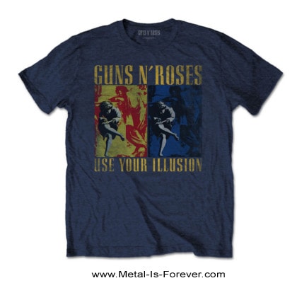 GUNS N ROSES USE YOUR ILLUSION 91 Tシャツ GUNS N' ROSES (ガンズ・アンド・ローゼズ) USE YOUR ILLUSION