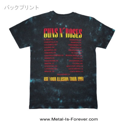 GUNS N' ROSES (󥺡ɡ) Use Your Illusion ֥桼楢塼 1991ǯɡĥʤT