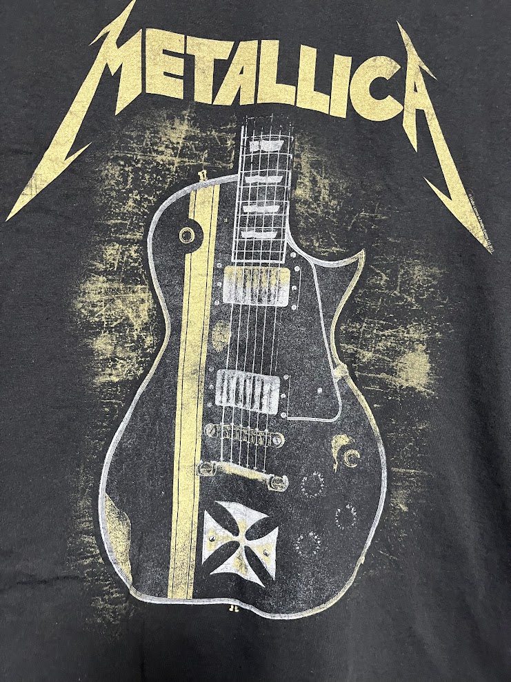 �ں߸�ͭ���METALLICA (�᥿�ꥫ) JAMES HETFIELD IRON CROSS GUITAR �֥������ॺ���إåȥե�����ɡ��������󡦥��������������� �ԥ���� M������