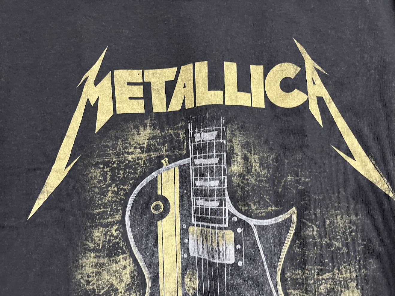�ں߸�ͭ���METALLICA (�᥿�ꥫ) JAMES HETFIELD IRON CROSS GUITAR �֥������ॺ���إåȥե�����ɡ��������󡦥��������������� �ԥ���� M������