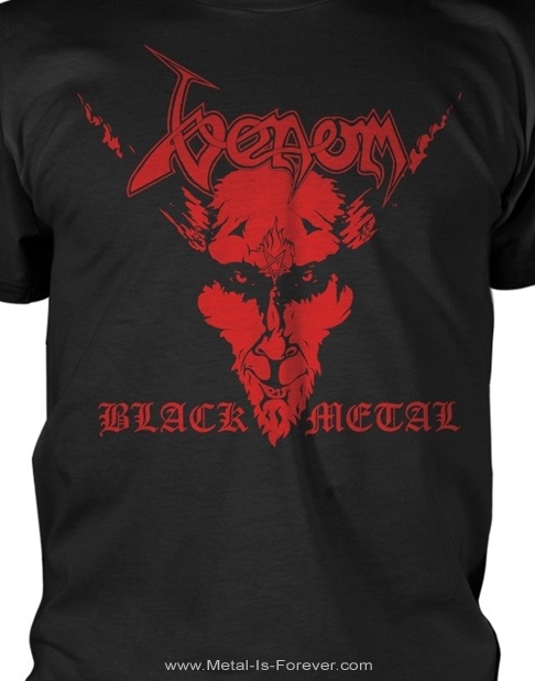 VENOM (�����Υ�) Black Metal �֥֥�å����᥿��� ��åɡ����� T�����