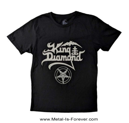 KING DIAMOND (���󥰡�����������) Logo �֥����� T�����