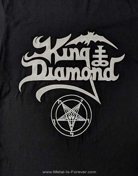 KING DIAMOND (���󥰡�����������) Logo �֥����� T�����