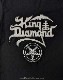 KING DIAMOND (���󥰡�����������) Logo �֥����� T�����