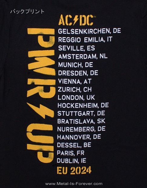 AC/DC (ǥ) Angus Triangle PWR-UP ֥󥬥ȥ饤󥰥롦ѥåס 2024ǯ衼åѡĥԥ