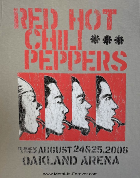 RED HOT CHILI PEPPERS (��åɡ��ۥåȡ����ꡦ�ڥåѡ���) Oakland Arena �֥��������ɡ����꡼�ʡץ���ץ饰�ɣԥ���ġʥ��졼��