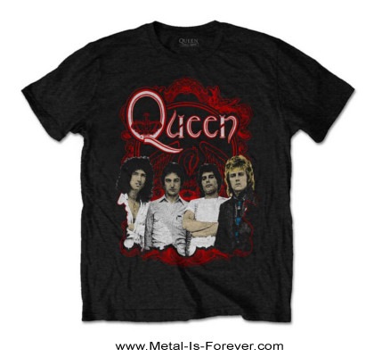 QUEEN (��������) Ornate Crest Photo �֥����ͥ��ȡ����쥹�ȡ��ե��ȡ� T�����