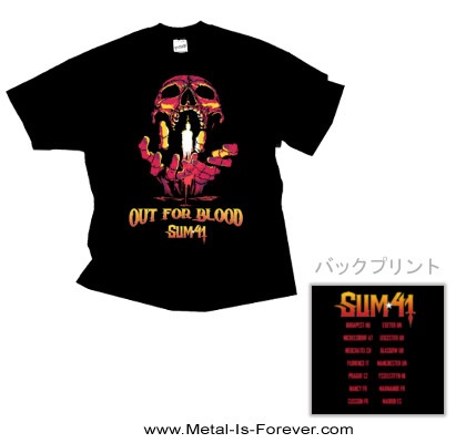 SUM 41 サム フォーティーワン バンドTシャツ SUM 41 / サム・フォーティーワン - 24 Spray Paint Tシャツ