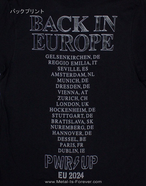 AC/DC (ǥ) Back In Black PWR-UP ֥Хå֥åѥåס 2024ǯ衼åѡĥԥ