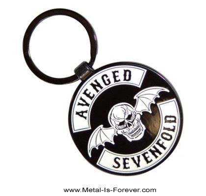 AVENGED SEVENFOLD (�������󥸥ɡ�������ե������) Deathbat Crest �֥ǥ��Хåȡ����쥹�ȡ� ������������