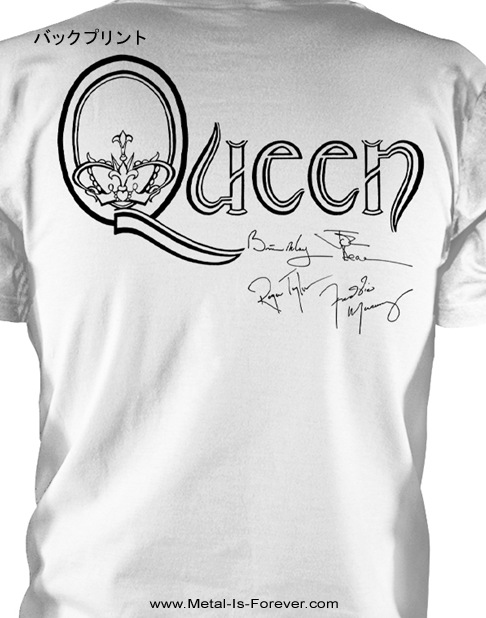 QUEEN (��������) Crest Signatures �֥��쥹�ȡ������ͥ��㡼�� T����ġ����