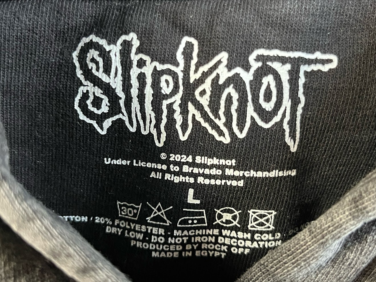 �ں߸ˤ����SLIPKNOT (����åץΥå�) The End, So Far Barcode �֥�������ɡ��������ե������С������ɡ� ���ȡ��󡦥����å��� �ѡ������ʥ��㥳���롦���졼�� L������