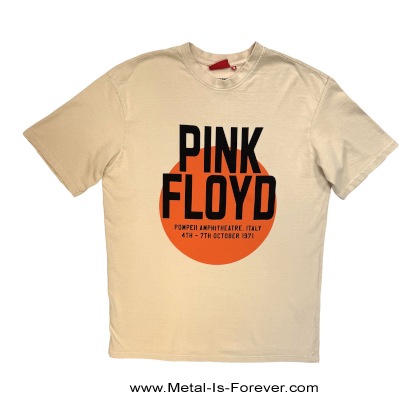 PINK FLOYD (�ԥ󥯡��ե�����) Pompeii Circle Wash �֥ݥ�ڥ����������롦�����å���ץ���ץ饰��T����ġʥ���ɡ����顼��