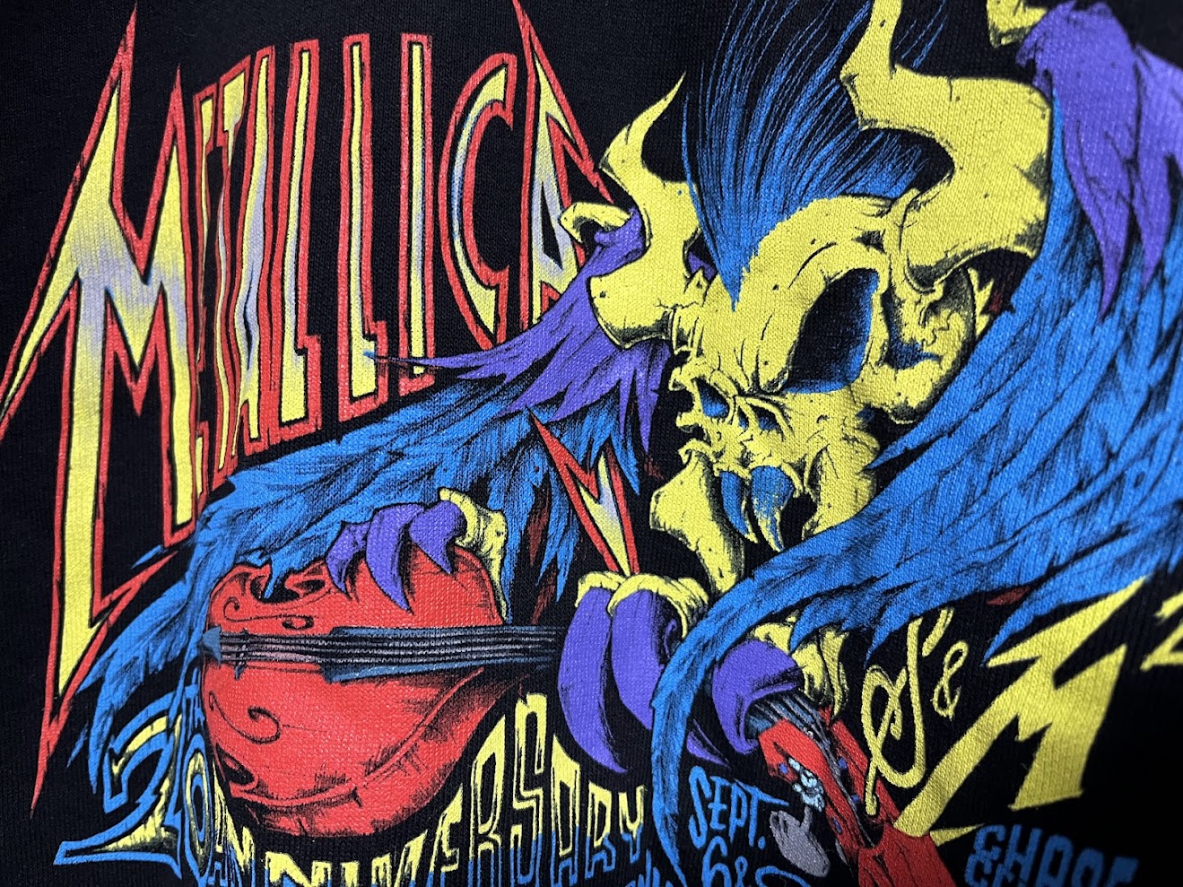 �ں߸ˤ����METALLICA (�᥿�ꥫ) S&M2 ANNIVERSARY �֥᥿�ꥫ������ե�󥷥���������ġ�S&M2 ���˥��������꡼�� ���åס��ѡ����� L������