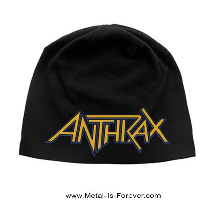 ANTHRAX -アンスラックス- LOGO 「ロゴ」 ニットキャップ（薄手