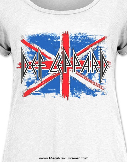 DEF LEPPARD (�ǥա���ѡ���) UNION JACKS �֥�˥��󡦥���å��� ��ǥ������ԥ���ġ����