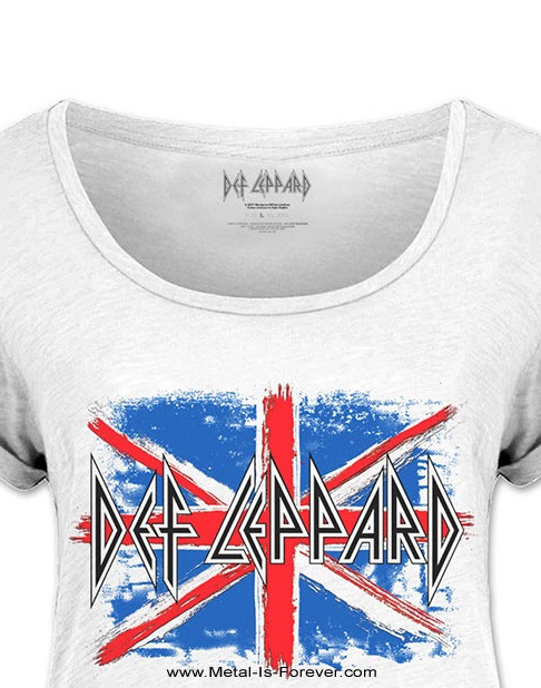 DEF LEPPARD (�ǥա���ѡ���) UNION JACKS �֥�˥��󡦥���å��� ��ǥ������ԥ���ġ����