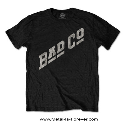 BAD COMPANY (バッド・カンパニー) LOGO 「ロゴ」 Tシャツ｜メタルT