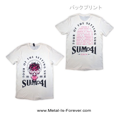 SUM 41 (サム・フォーティーワン) Tour '24 Pink Skull 「2024年ツアー