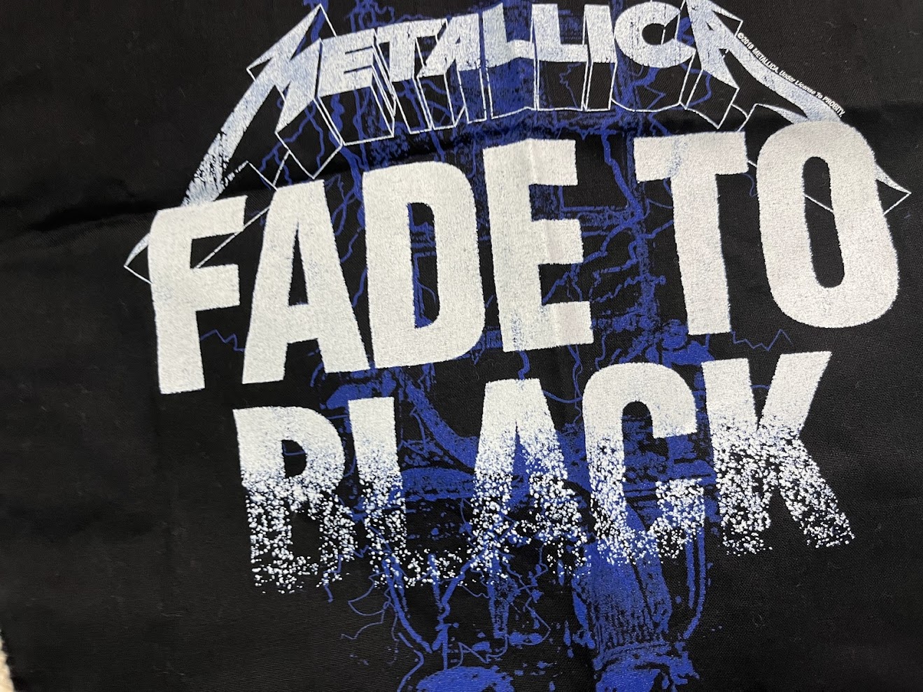 �ں߸ˤ����METALLICA (�᥿�ꥫ) FADE TO BLACK �֥ե����ɡ��ȥ����֥�å��� ����Хå�
