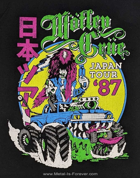 MOTLEY CRUE & DEF LEPPARDのＴシャツが6,500円！グッズの高騰が止まり