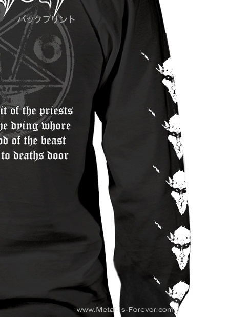 VENOM (�����Υ�) Black Metal �֥֥�å����᥿��� �ۥ磻�ȡ����� ĹµT�����