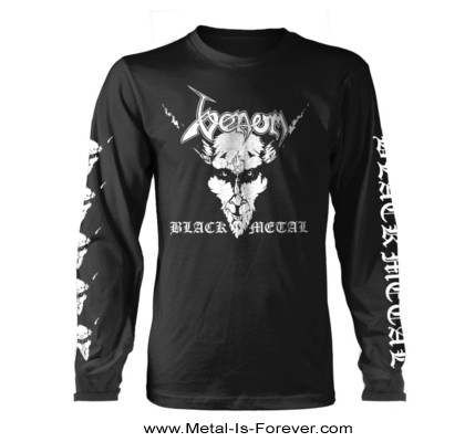 VENOM (�����Υ�) Black Metal �֥֥�å����᥿��� �ۥ磻�ȡ����� ĹµT�����